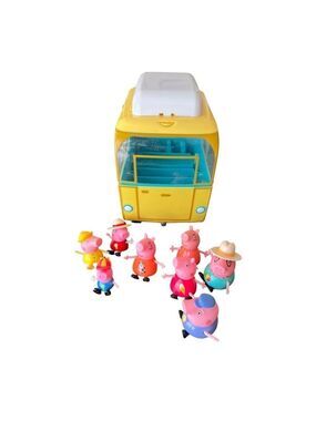Peppa Pig Family Camper Van Vintage 2003 Car made in UK